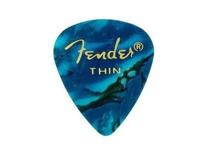 Fender 351 Shape Premium Pick Thin Ocean Turquoise