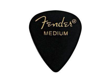 Fender 351 Shape Classic Celluloid Picks Black