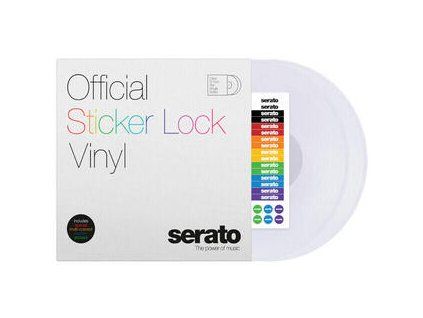 Serato Sticker Lock Vinyl Transparent