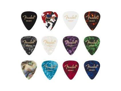 Fender 351 Shape Celluloid Medley 12 Pack