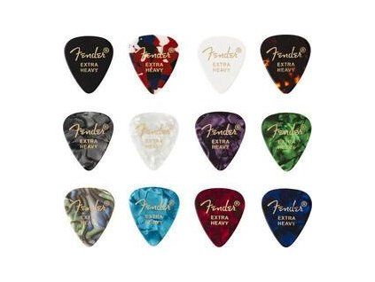 Fender 351 Shape Celluloid Medley 12 Pack