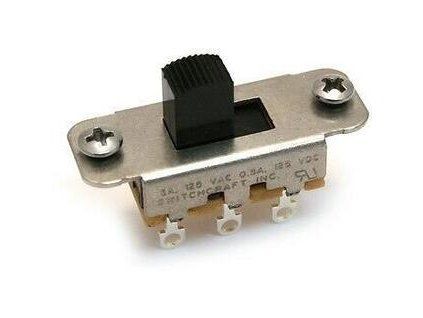 Fender Jaguar/Jazzmaster Slide Switch DPDT Black