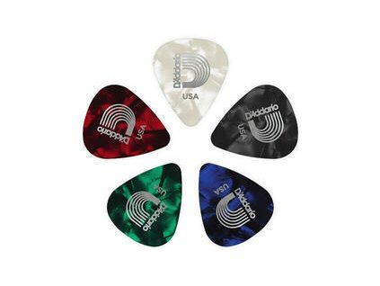 D'Addario Planet Waves 1CAP4-10 Assorted Pearl Celluloid 10 pack Medium