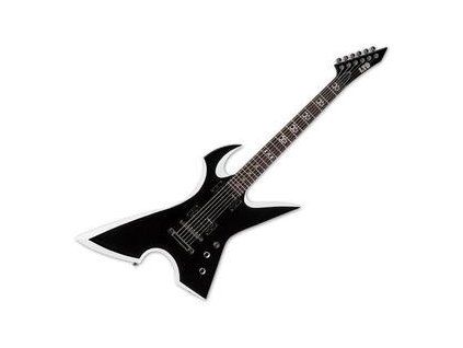 ESP LTD MAX-200 RPR Black with White Bevels