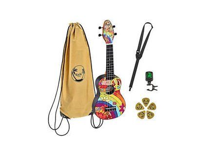Ortega Soprano Ukulele Peace
