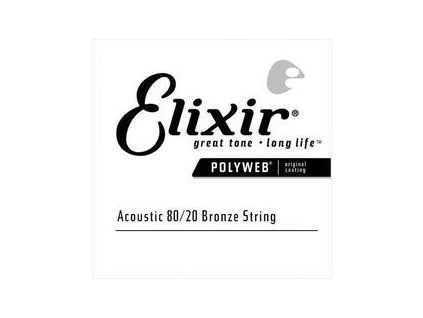 Elixir Plain Steel Guitar string