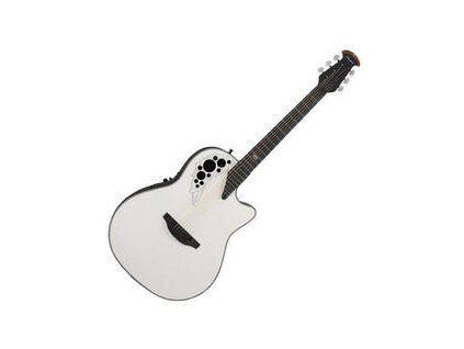 Ovation 2078ME-6P Melissa Etheridge Signature Pearl White