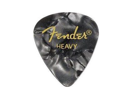 Fender 351 Shape Premium Pick Heavy Black Moto