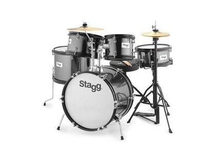 Stagg Tim Jr Junior Drum Set Black Black