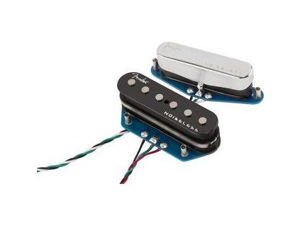 Fender Ultra Noiseless Tele Vintage Black-Chrome