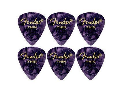 Fender 351 Shape Premium Pick Thin Purple Moto