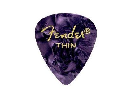 Fender 351 Shape Premium Pick Thin Purple Moto