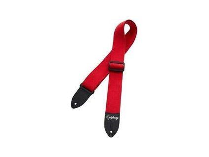 Epiphone Cotton Guitar Strap Red