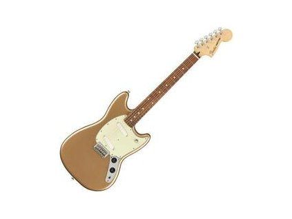 Fender Mustang PF Firemist Gold