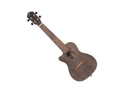 Ortega Concert Ukulele Coal Black Bottom and