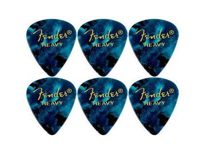 Fender 351 Shape Premium Pick Heavy 6 Pack