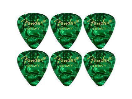 Fender 351 Shape Premium Pick Heavy 6 Pack