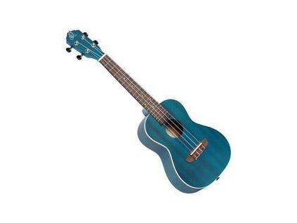 Ortega Concert Ukulele Ocean Blue Bottom and