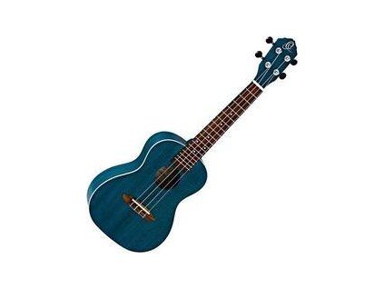 Ortega Concert Ukulele Ocean Blue Bottom and