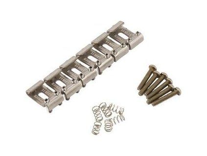 Fender Road Worn Strat Bridge Section Kit Chrome