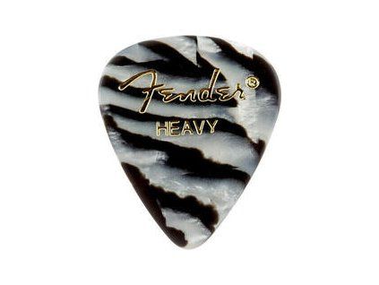 Fender 351 Shape Premium Pick Zebra