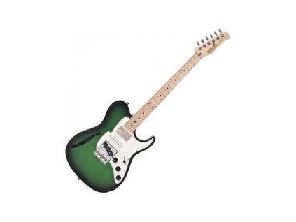 Fret King Black Label Country Squire Semi-Tone Special Greenburst