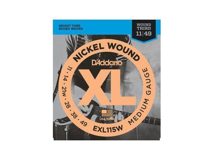 D'Addario EXL115W