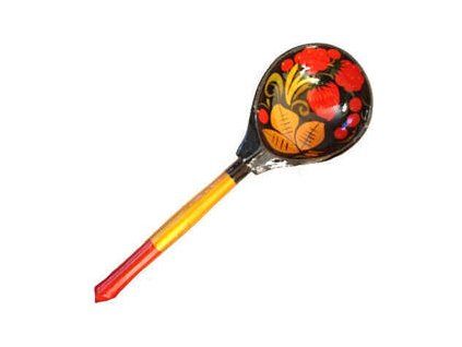 Khokhloma LHL6401Maraca Lozhka Traditional