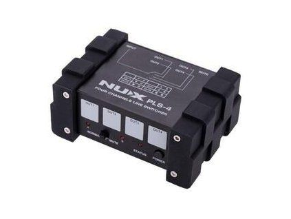 Nux PLS-4 Four-channel Line Switcher (B-Stock) #922196
