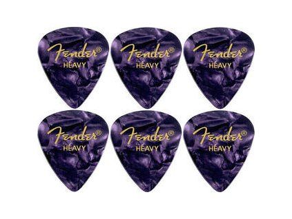 Fender 351 Shape Premium Pick Heavy Purple Moto