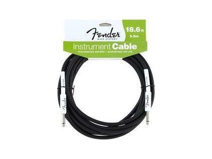Fender Performance Series Black 5,5 m Straight - Straight