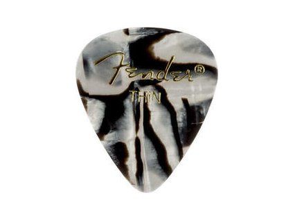 Fender 351 Shape Premium Pick Zebra Thin