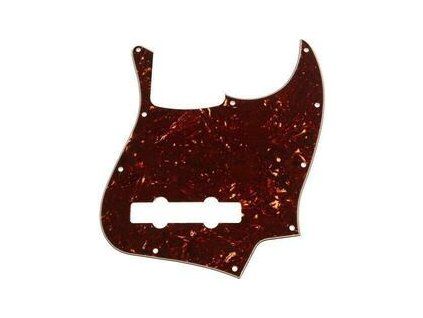 Fender 4-Ply Jazz Bass Tortoise Shell-Dark Tinted Bass Pickguard