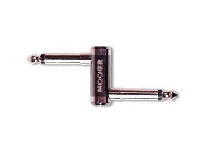 MOOER Chrome 1 cm Angled - Angled Connector