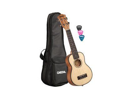 Cascha HH Ukulele Natural