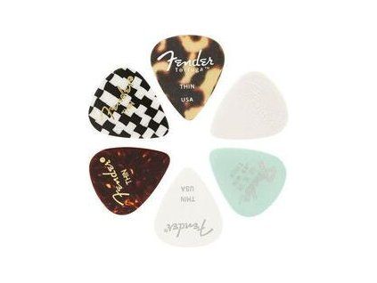 Fender 351 Shape Material Medley 6 Pack