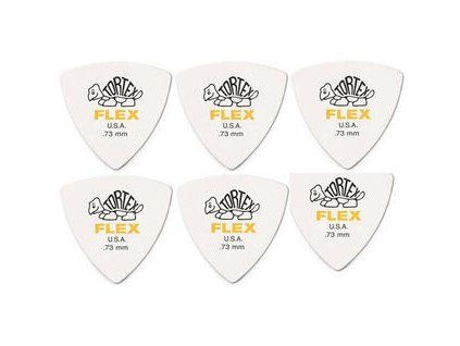 Dunlop 456R 0.73 Tortex Flex Triangle