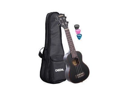Cascha HH 2300 Premium Concert Ukulele Black