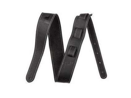 Fender Monogram Leather Strap Black