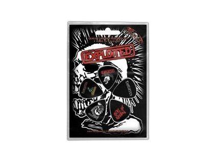 The Exploited Plectrum Pack Skull