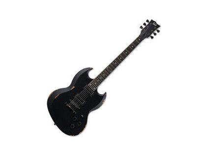 ESP LTD VOLSUNG Distressed Black Satin