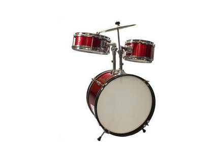 Planet Music DP413 Junior Drum Set Bordeaux