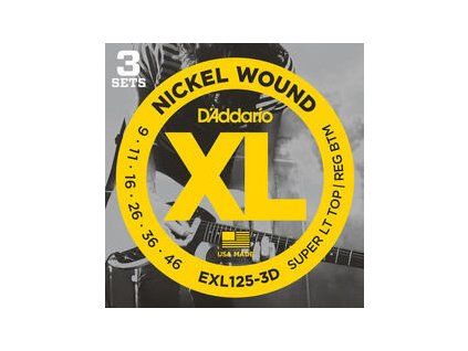 D'Addario EXL125-3D