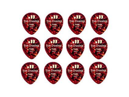 Dunlop Celluloid Teardrop Shell Player's Pack