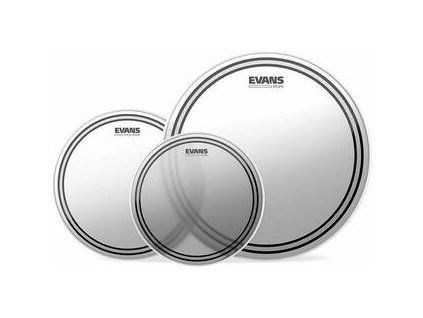 Evans EC2 Frosted Fusion (10'', 12'', 14'') Drumhead Set