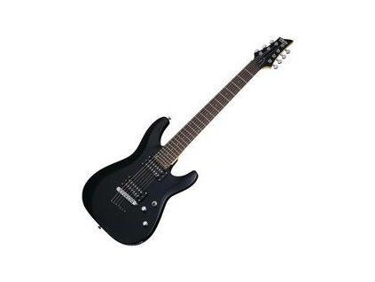 Schecter C-7 Deluxe Satin Black