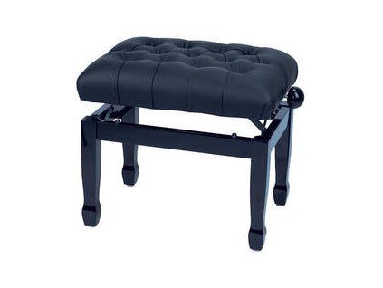 GEWA Piano Bench Deluxe XL Black High Polish