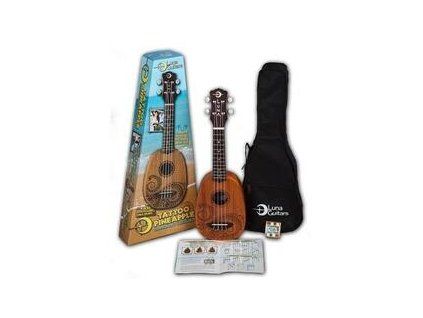Luna UKE TATTOO Soprano Ukulele Hawaiian Tattoo Design