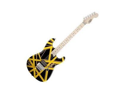 EVH Stripe Series Black with Yellow Stripes