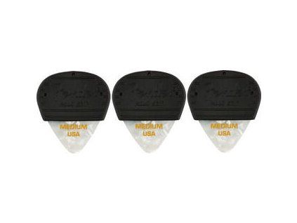 Fender Mojo Grip Picks Celluloid Medium 3 Pack